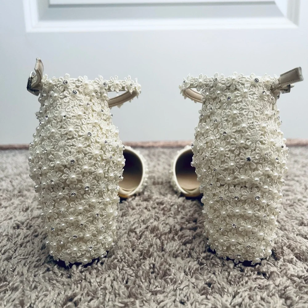 Pearl Wedding Heel - Picture 3 of 11
